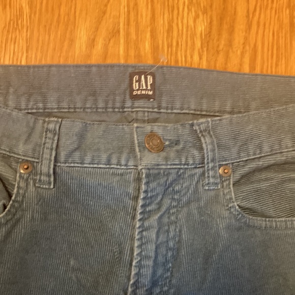 blue GAP corduroy trousers in good condition, size 32 x 32 - Picture 2 of 4